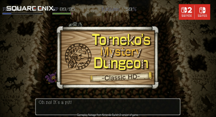 Mazmorras de culto: Torneko’s Mystery Dungeon Classic HD ya está disponible en la eShop