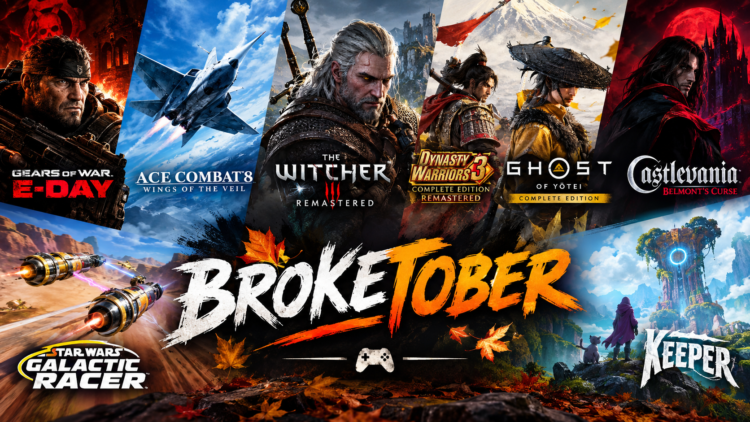 ¡Llegó el “Broketober”! La maratón de lanzamientos que destruirá las billeteras gamer arranca hoy con todo