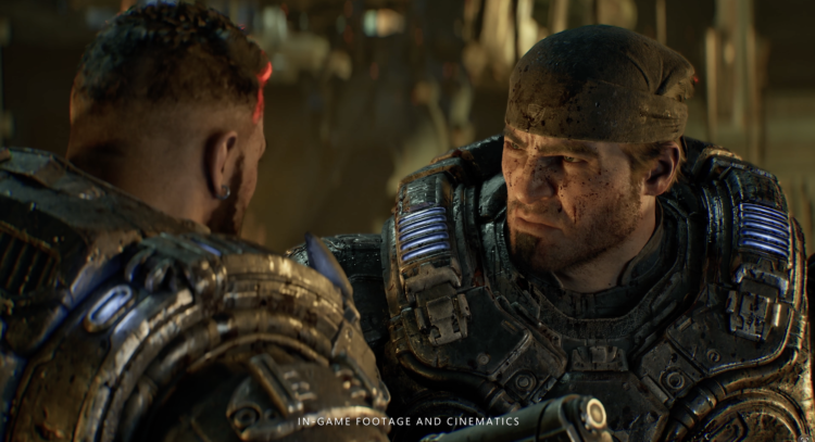 Gears of War: E-Day alista sus motosierras, Marcus Fenix y Dom Santiago vuelven a unir fuerzas para enfrentar el horror del Día de la Emergencia.